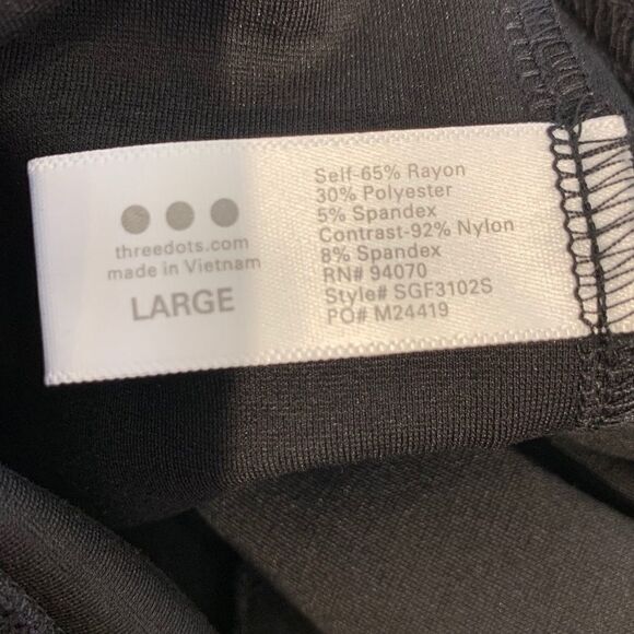 Three Dots Slim Ponte Pants - Picture 5 of 5